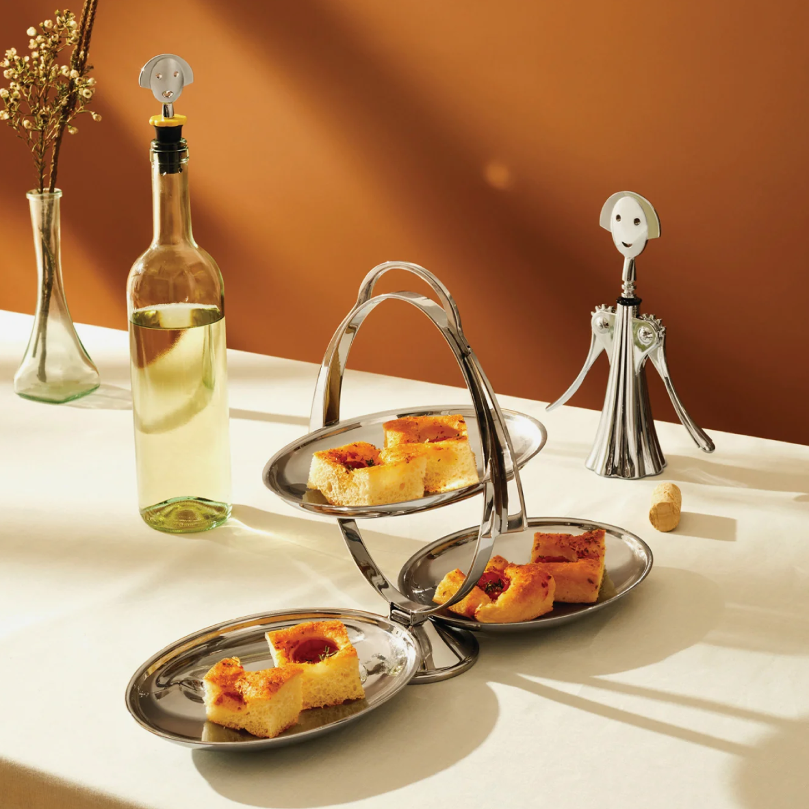 Alessi Wine Gift Set - Anna G