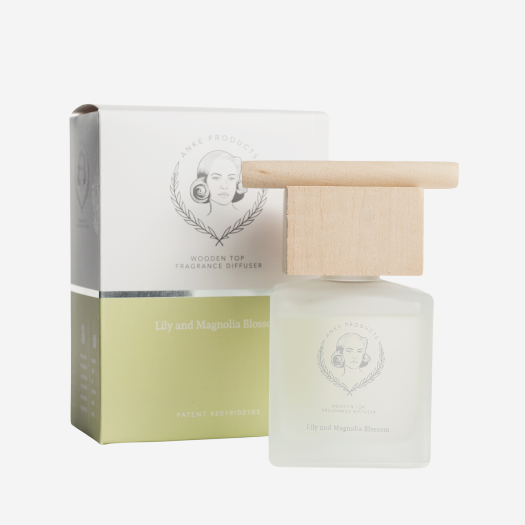 Wooden Top Retail Box - Lily Magnolia Blossom