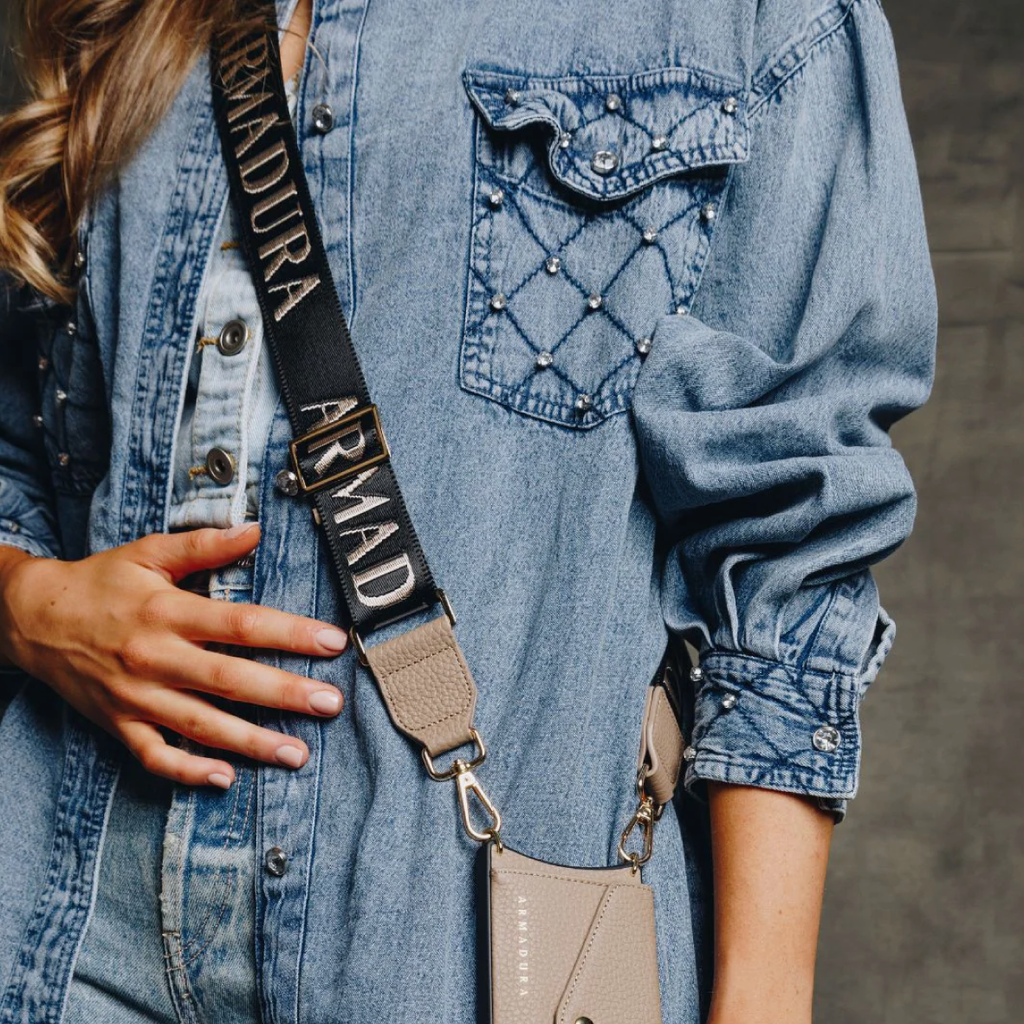 Armadura Crossbody Phone Strap - Taupe