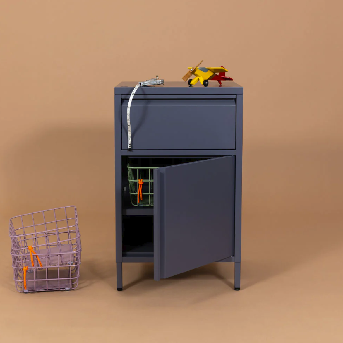 Popstrukt Bon Bon Side Table - Carbon Grey