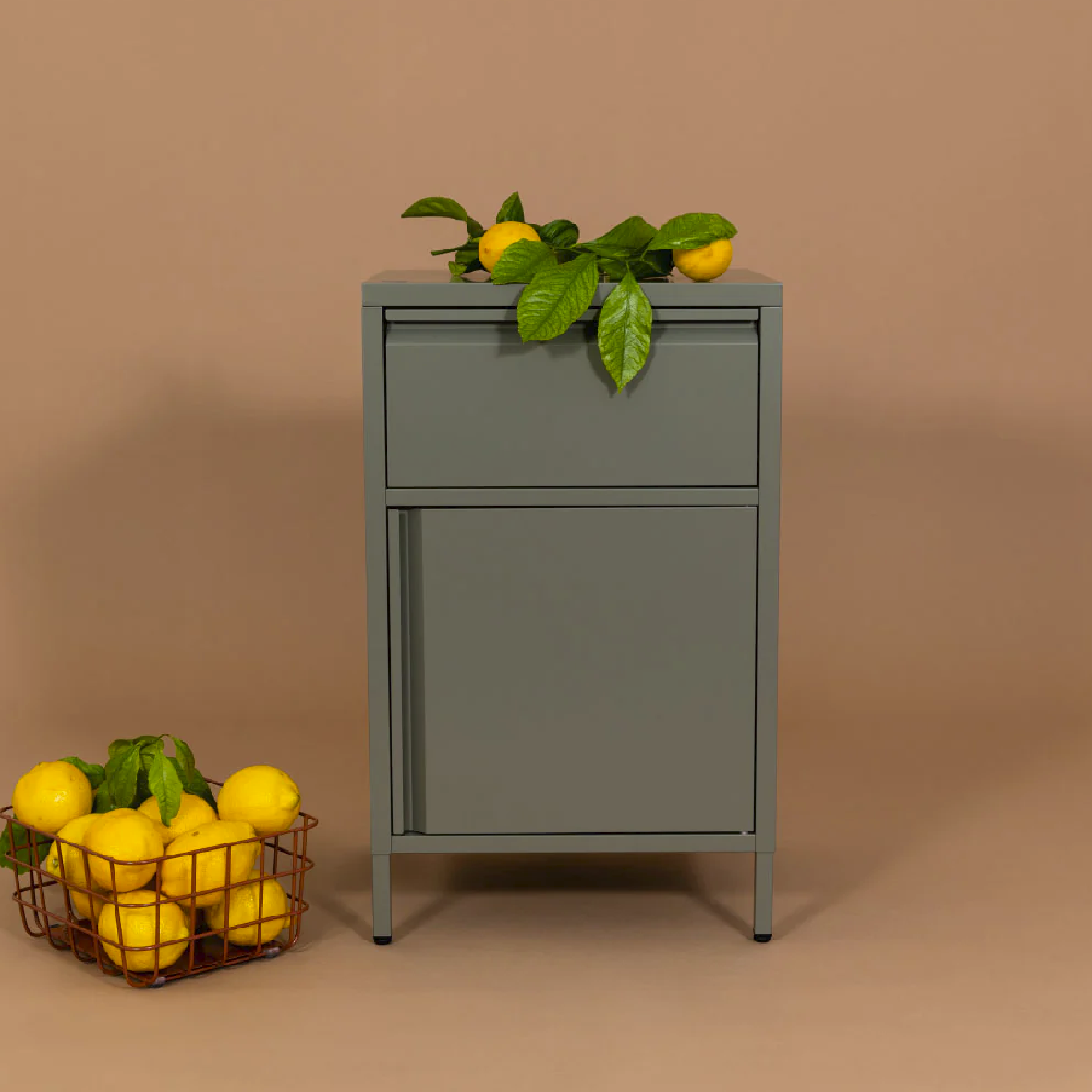 Popstrukt Bon Bon Side Table - Moss Grey