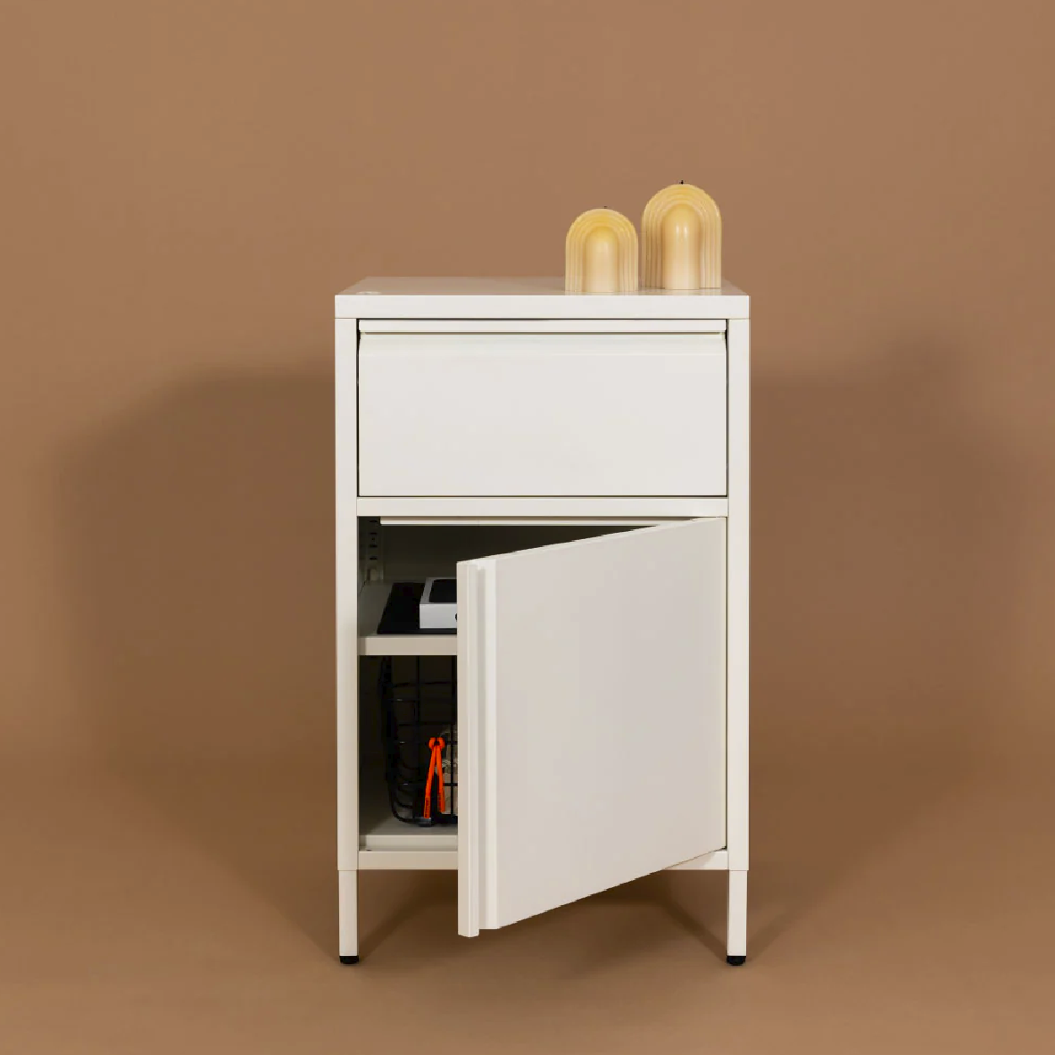 Popstrukt Bon Bon Side Table - Soft White