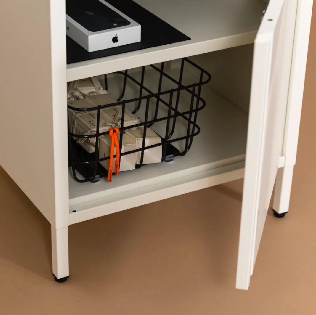 Popstrukt Bon Bon Side Table - Soft White