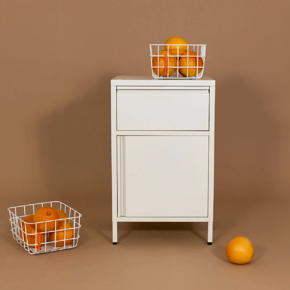 Popstrukt Bon Bon Side Table - Soft White