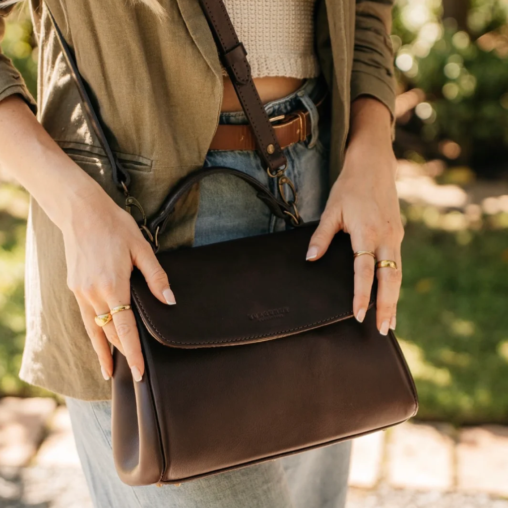 The Belle Bag - Brown