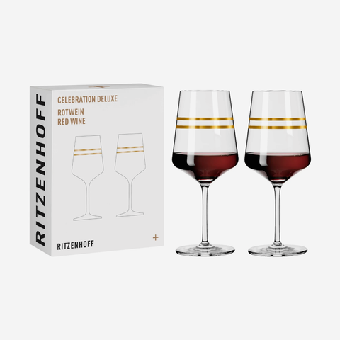 Celebration Deluxe Red Wine Glass Set - Sonja Eikler