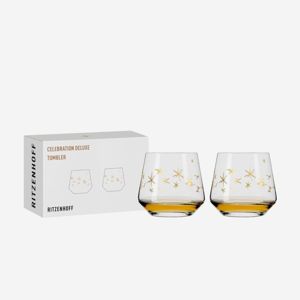 Celebration Deluxe Whiskey Tumbler Set - Romi Bohnenberg