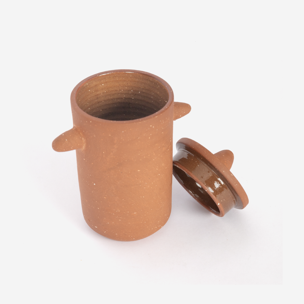 Jar With Round Handle