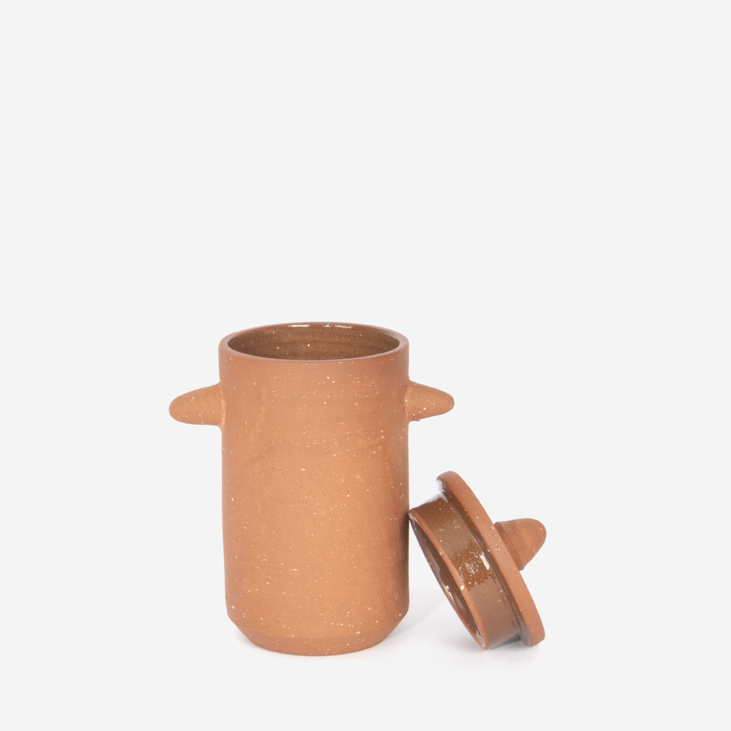 Jar With Round Handle