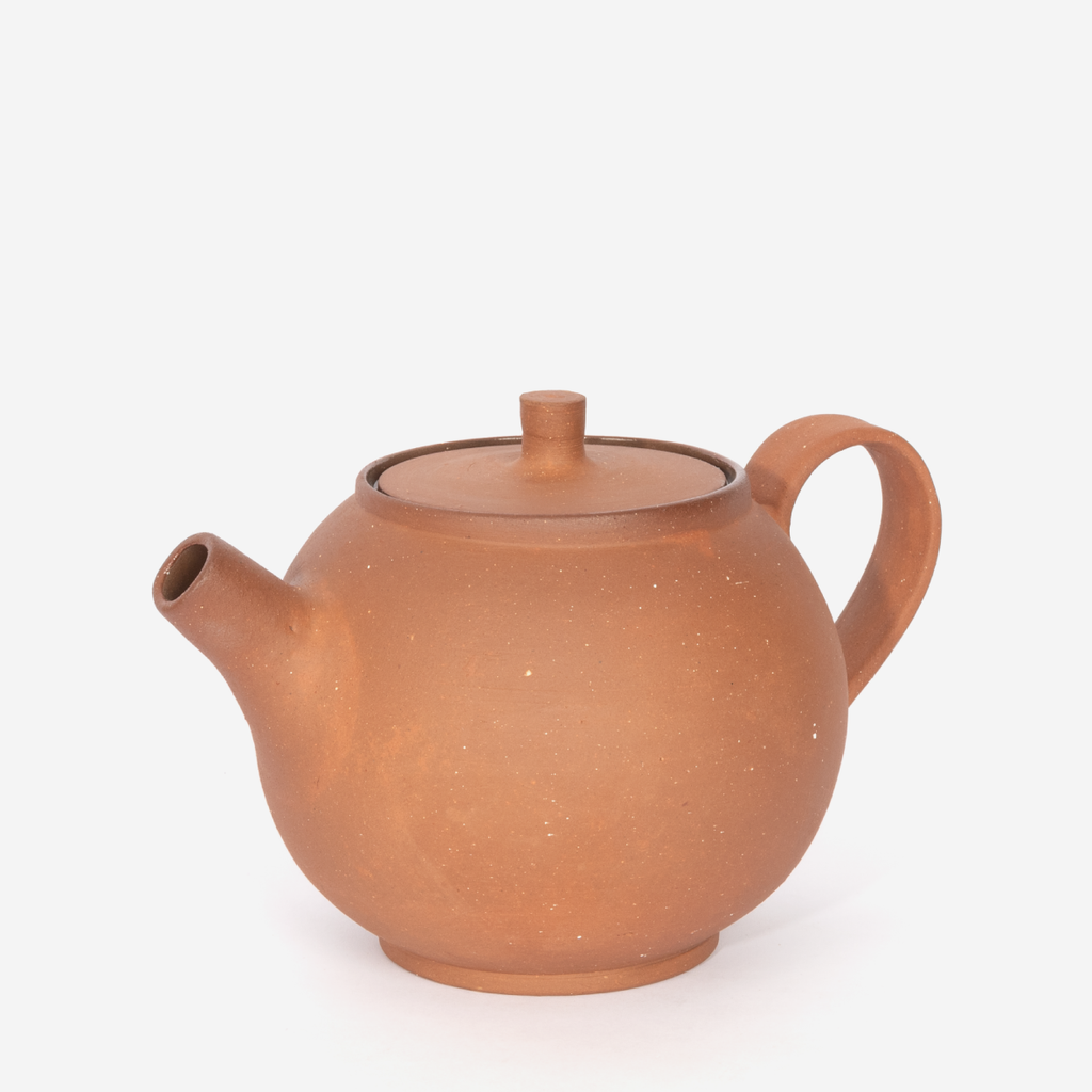 Teapot Two Cups - Terracotta