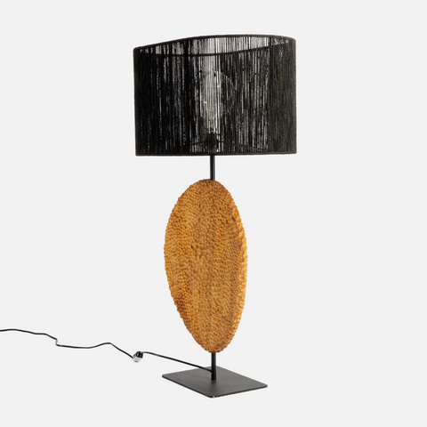Chalet Carved Lamp