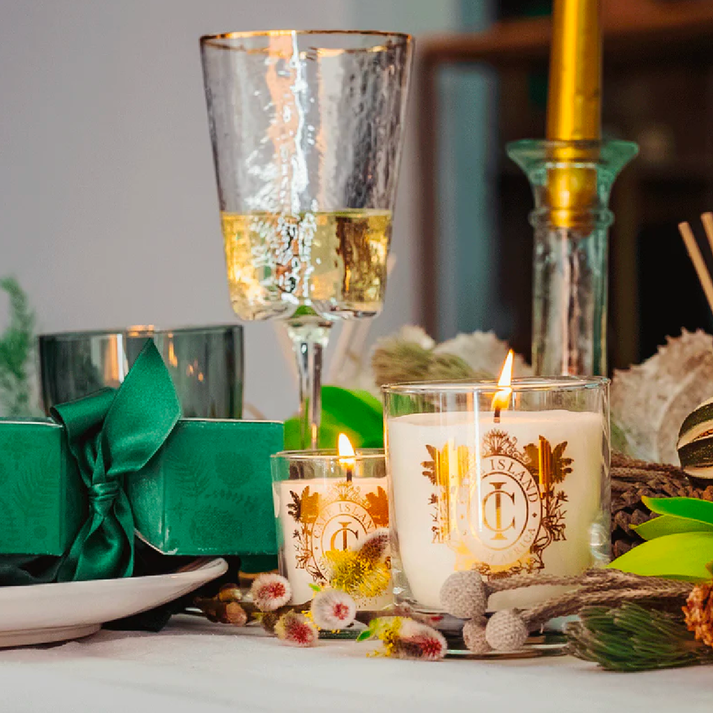 Classic Celebration Candle - Green