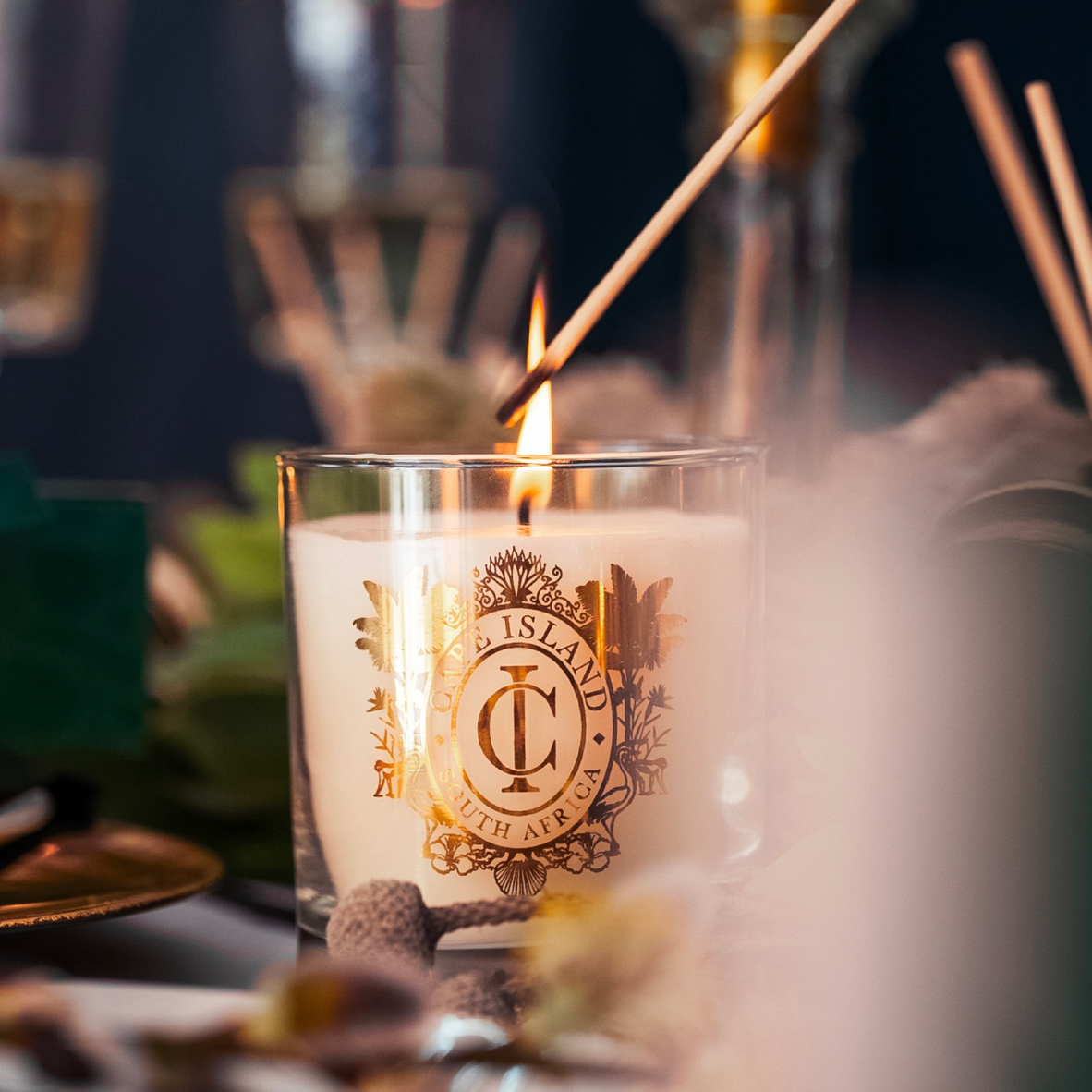 Classic Celebration Candle - Green