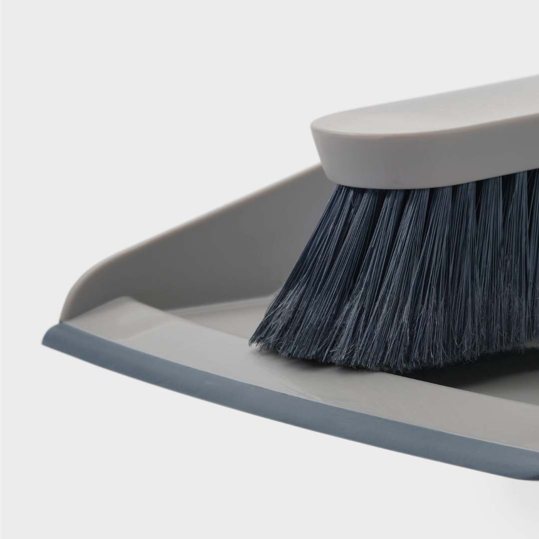 CleanTech™ Wall-Mounted Dustpan & Brush Set