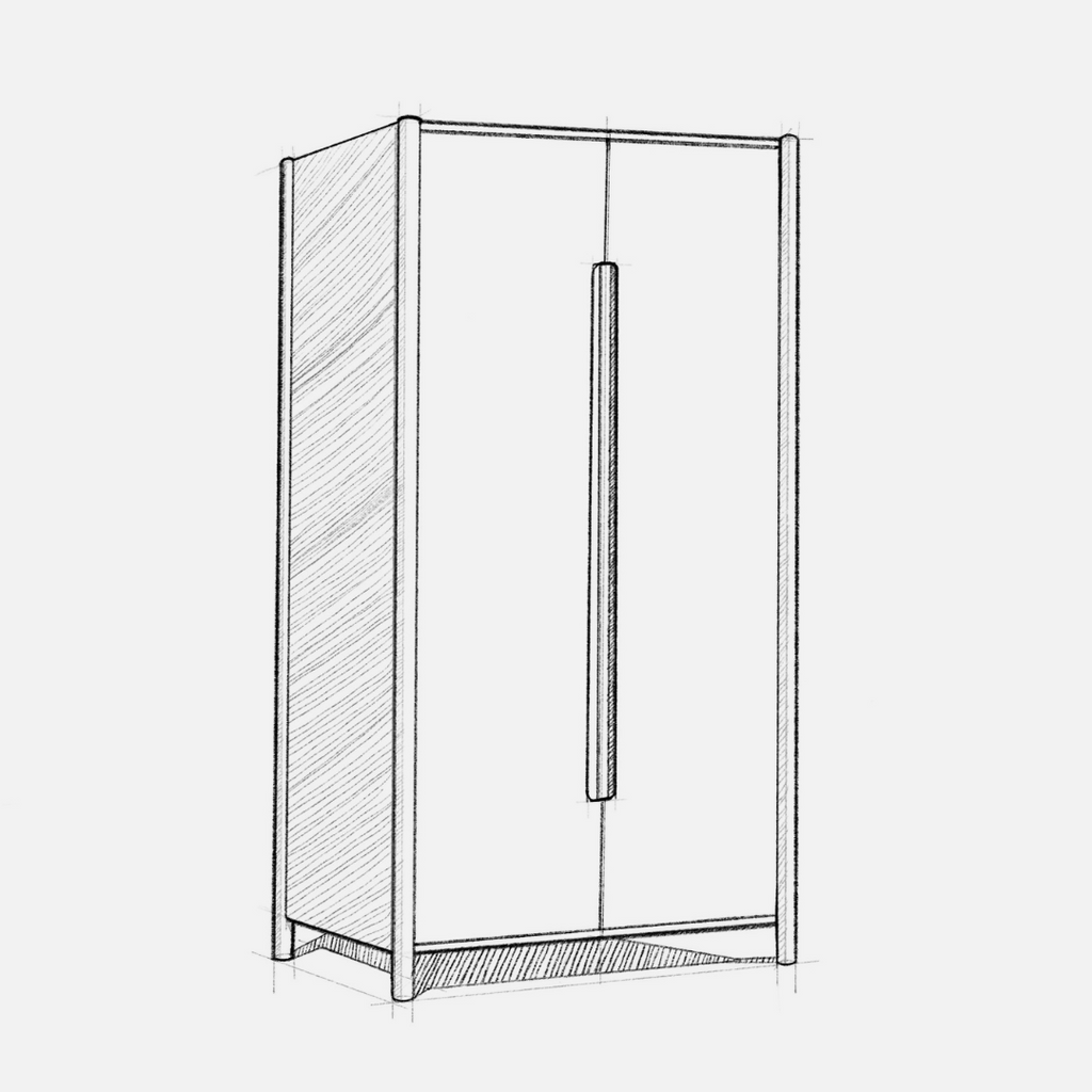 Oslo Storage Cabinet - Black