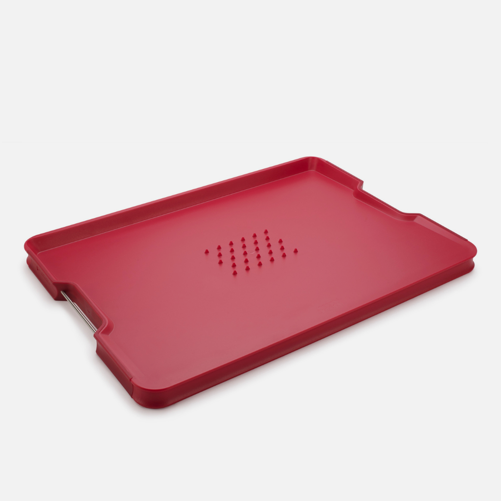 Cut&Carve™ Plus Multi-Function Chopping Board Extra Large - Red