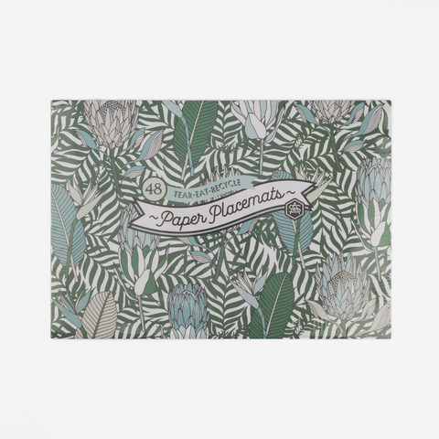 Disposable Placemats - Fynbos