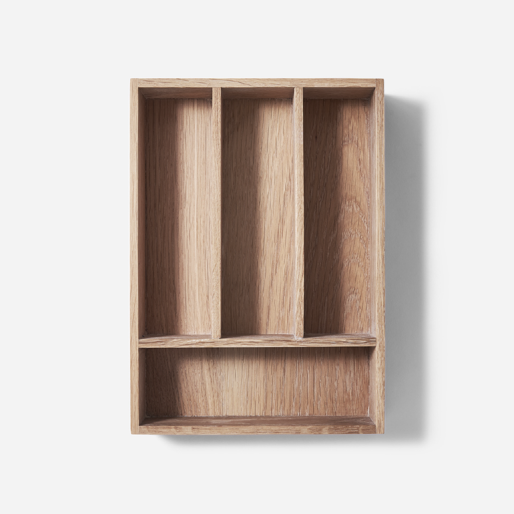 Drawer Cutlery Holder - Oak