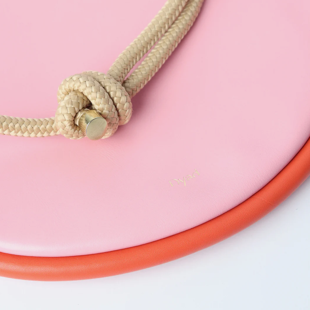 The Selene Bag - Candy Pink & Lobster Red