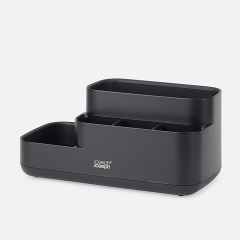 EasyStore™ Matt Black Bathroom Storage Caddy