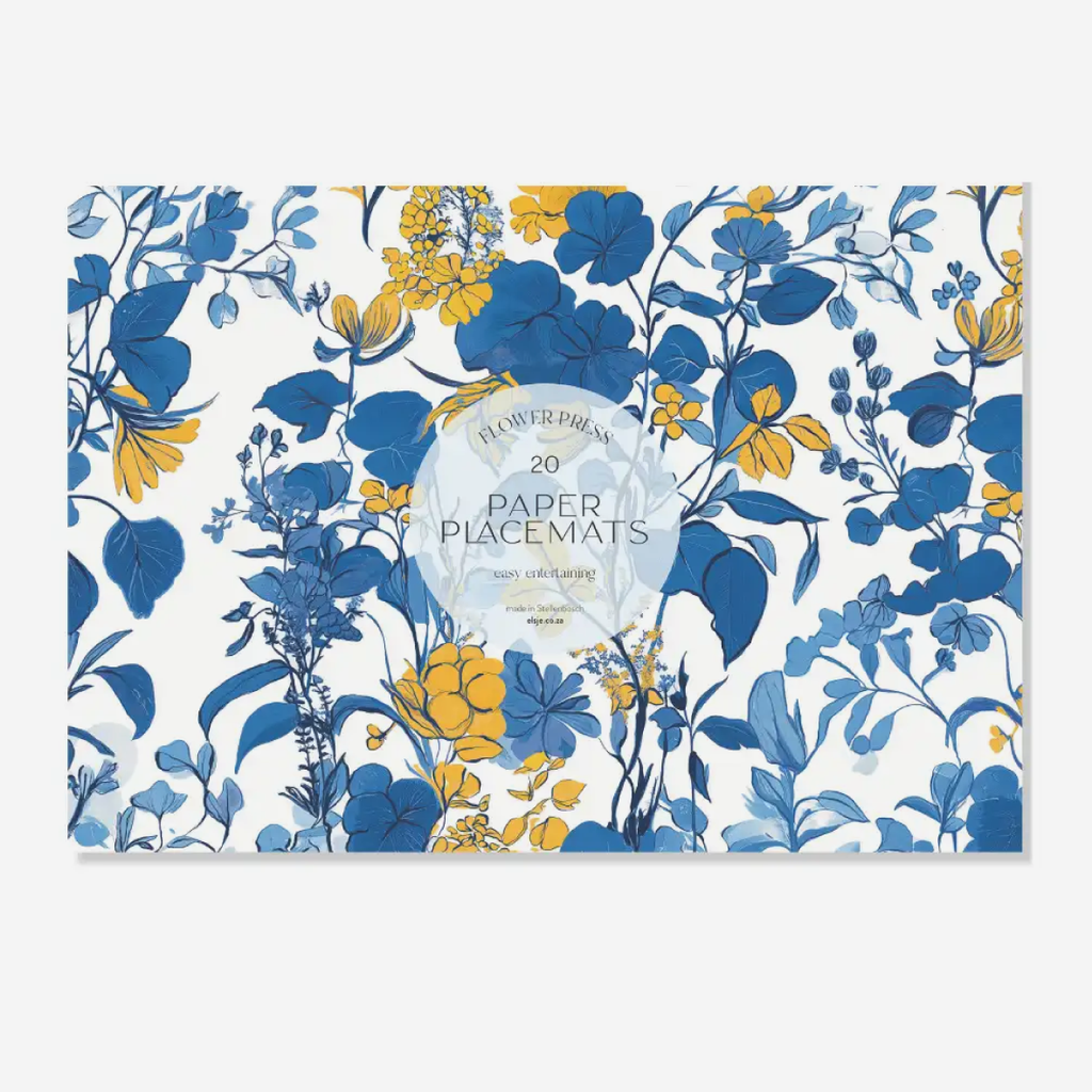 Paper Placemats - Flower Press