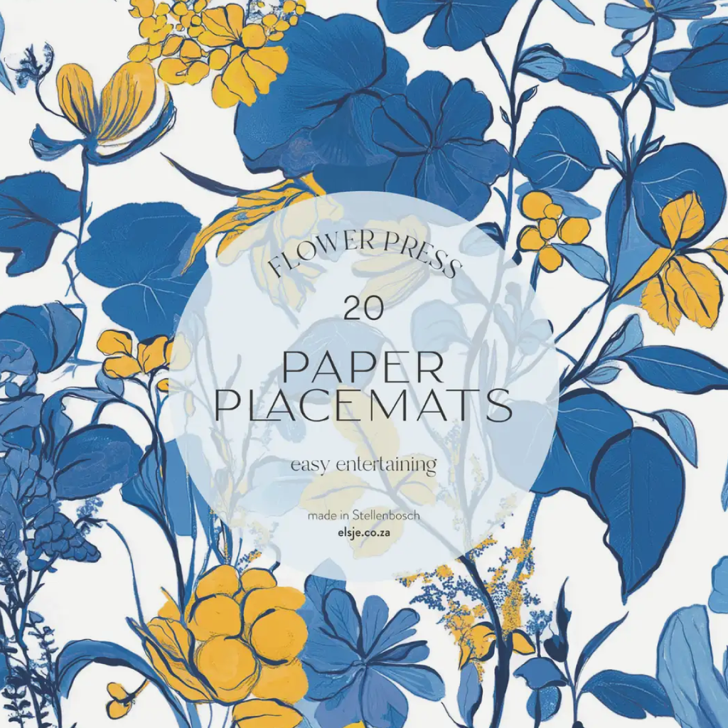 Paper Placemats - Flower Press