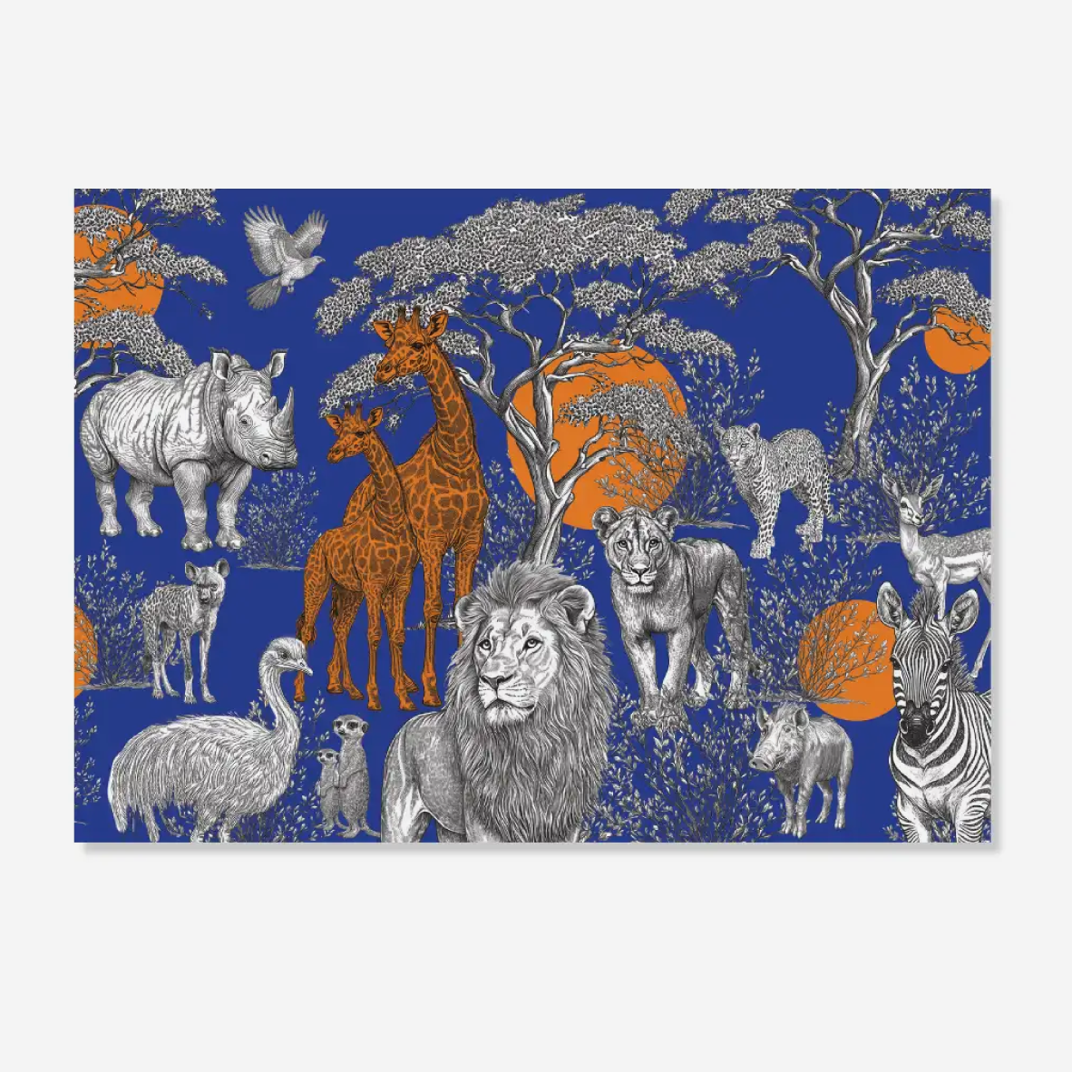 Paper Placemats - Sunset Safari
