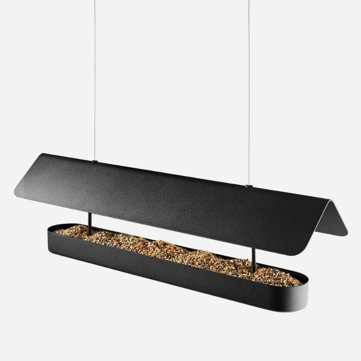 Bird Feeder Bar - Black