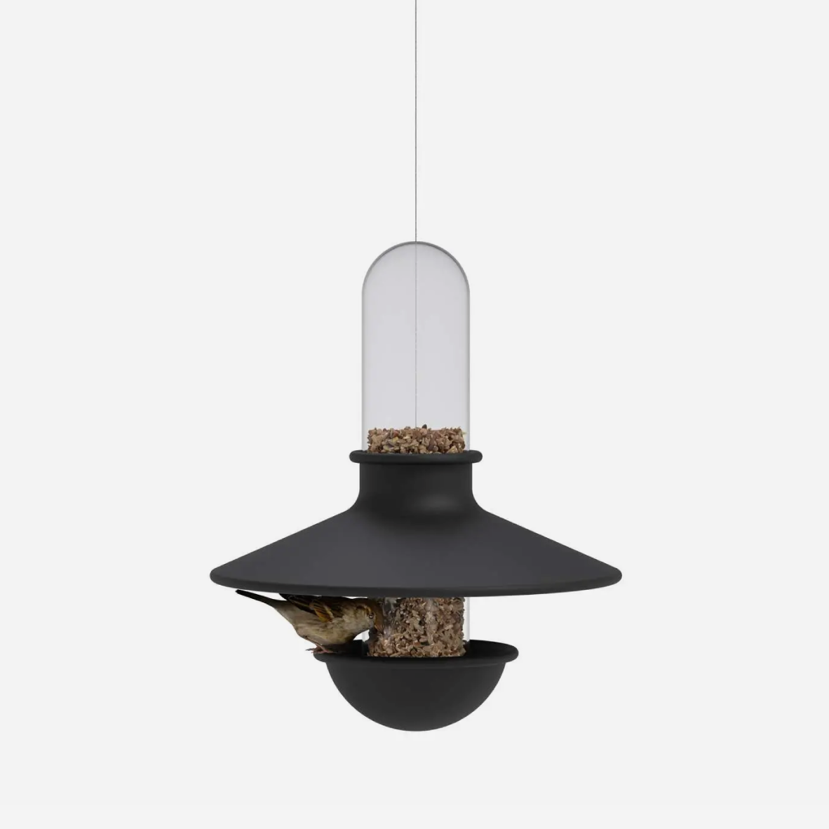 Deluxe Bird Feeder - Black