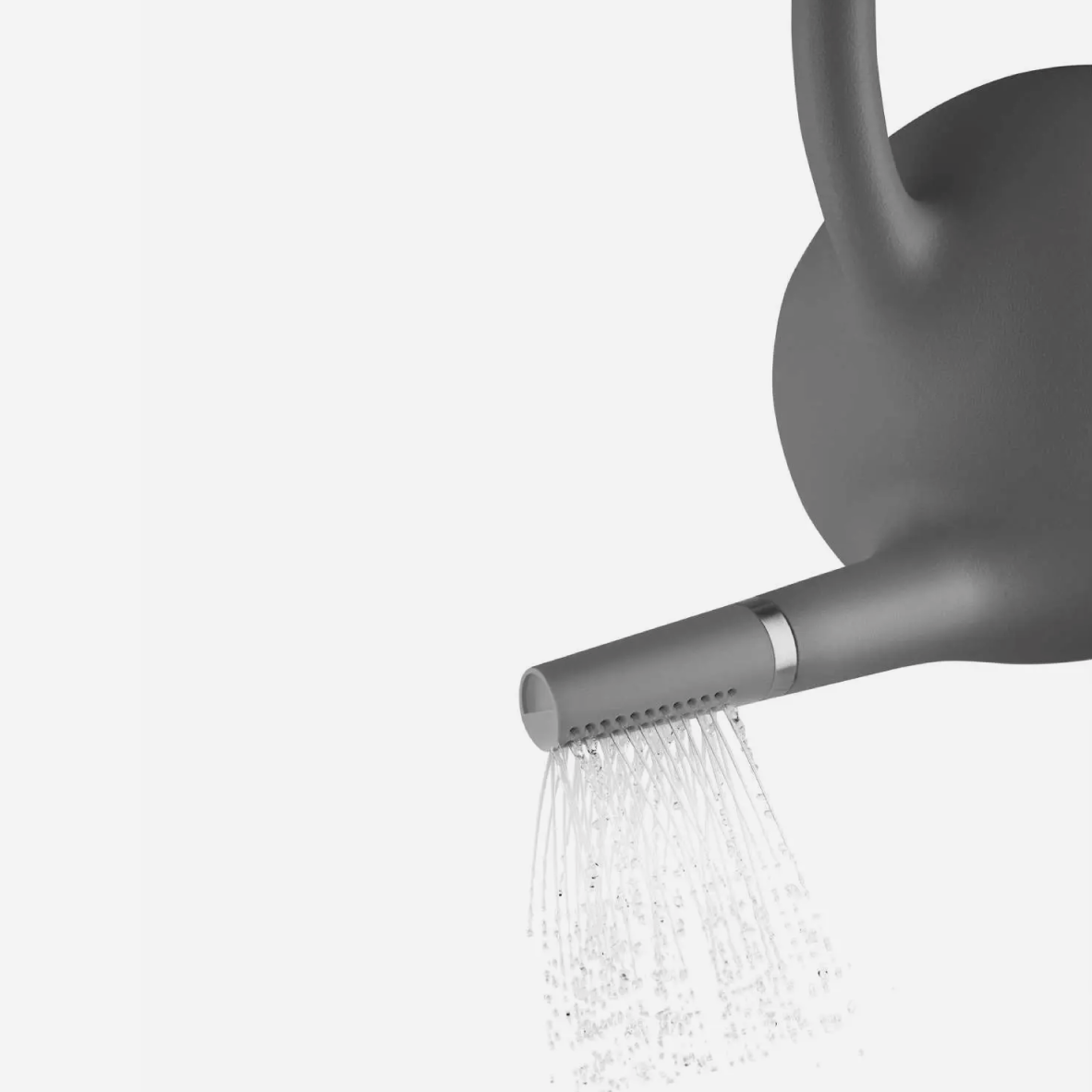Globe Watering Can 9L - Dark Grey