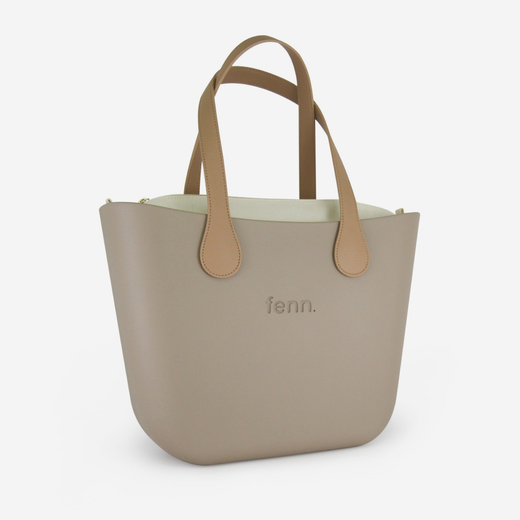 Original Handbag - Stone - Beige Inner - Light Tan Handles