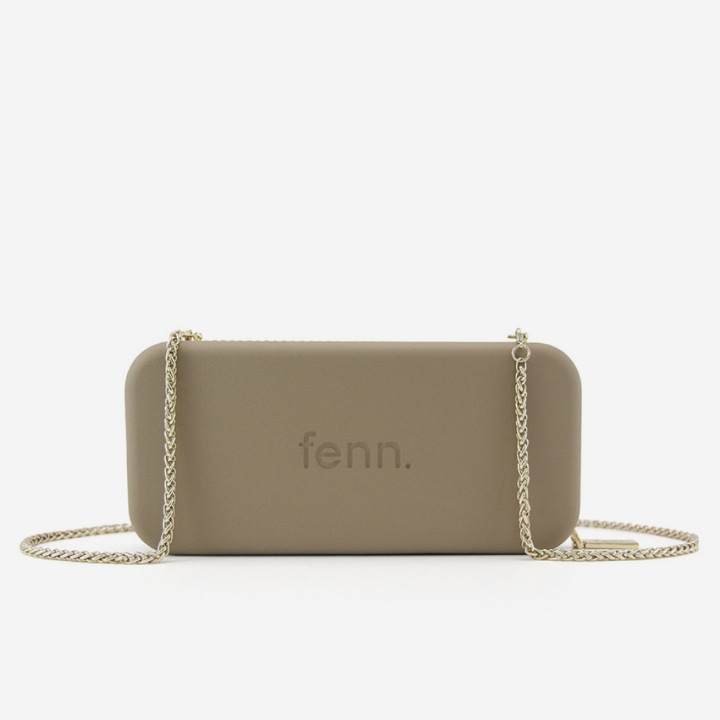 Original Wallet With Gold Chain - Stone