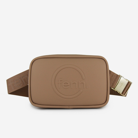 Pouch Bag - Cappuccino - Canvas Strap