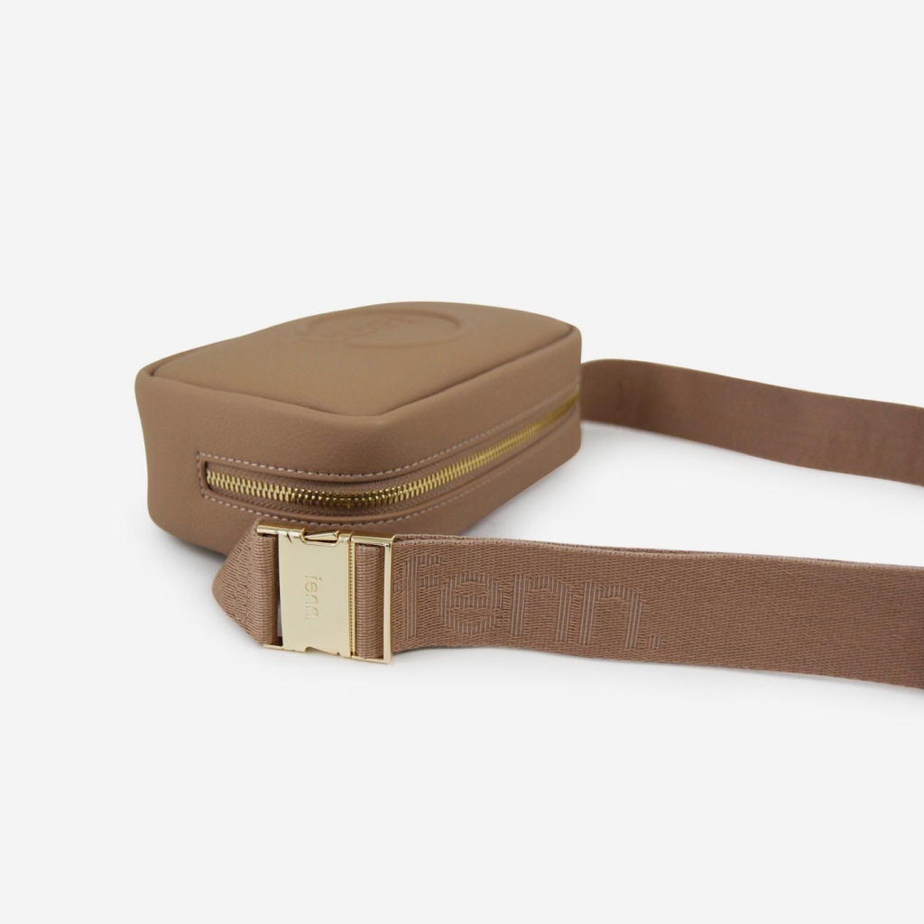 Pouch Bag - Cappuccino - Canvas Strap