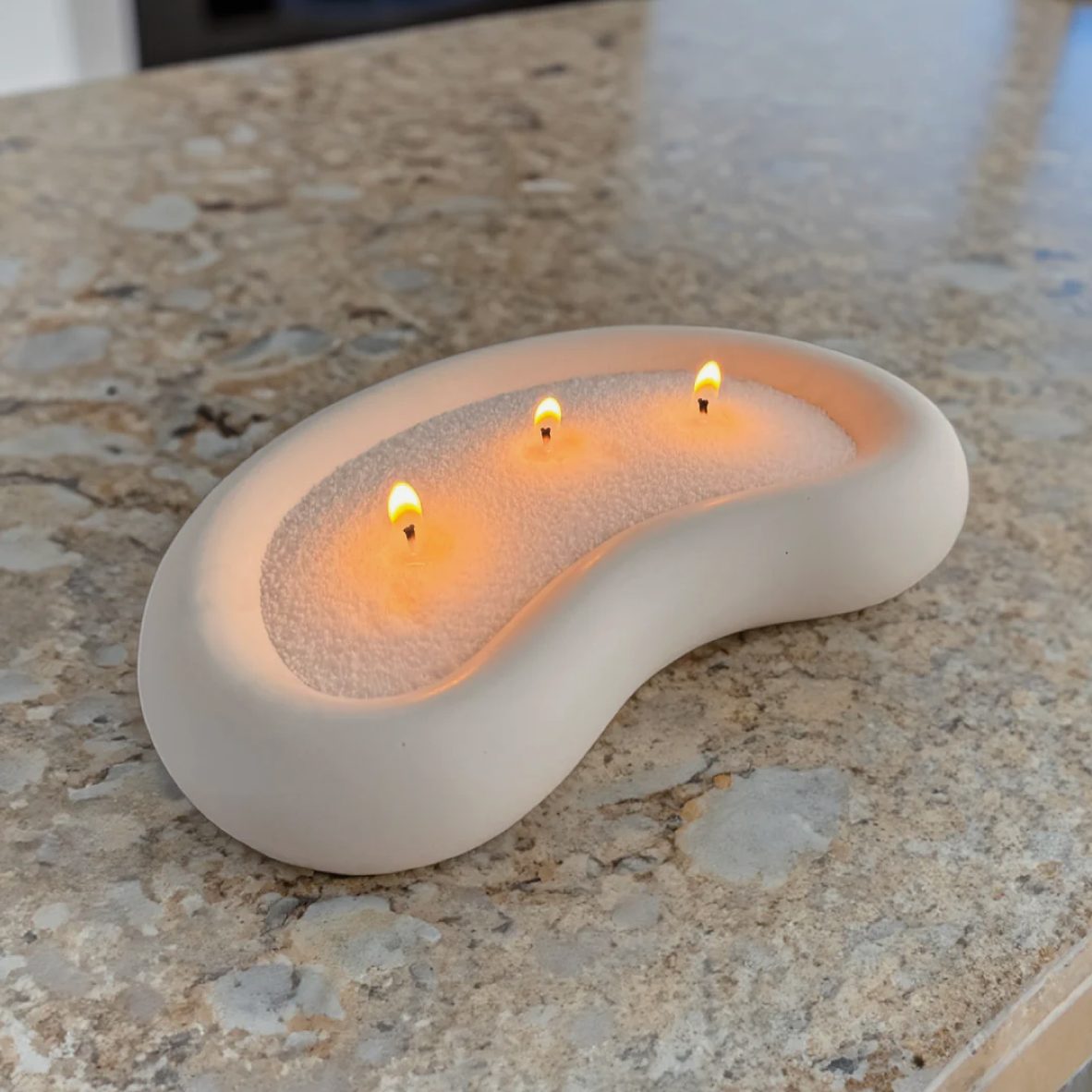 Fine Sand Candle & Wicks