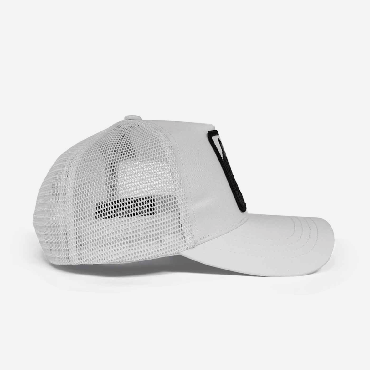 The Black Panther Trucker - White
