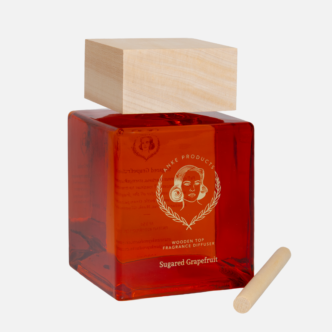 Grande Wooden Top Diffuser - Sugared Grapefruit 1L