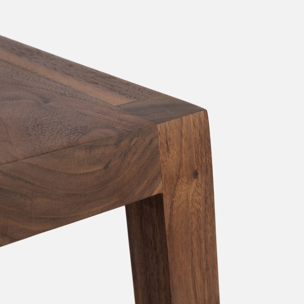 Tetsu Kitchen Stool - Solid Walnut