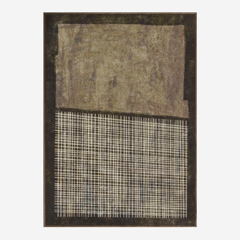 Hertex Wall Art - Threadline in Praline