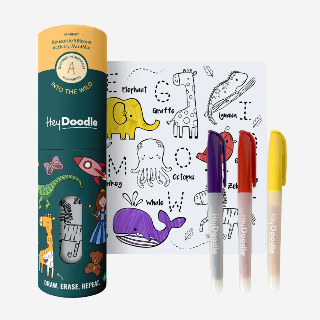 Mini Colouring & Doodle Mat - Into The Wild