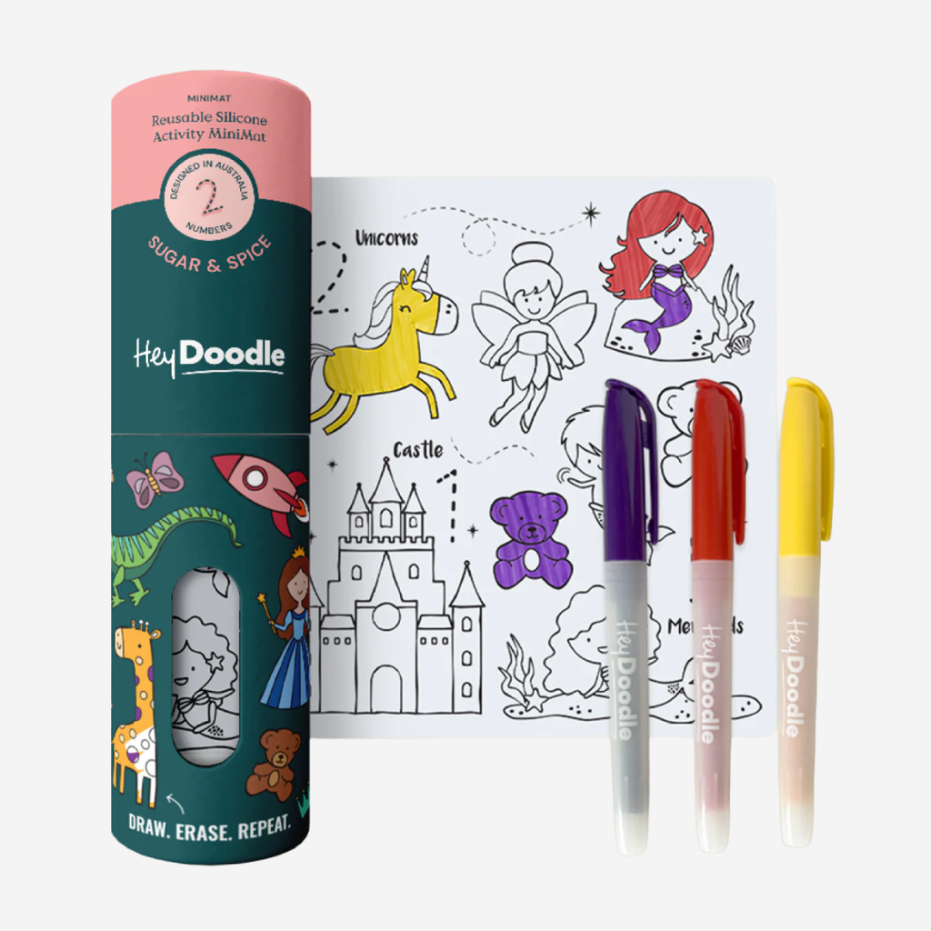 Mini Colouring & Doodle Mat - Sugar & Spice