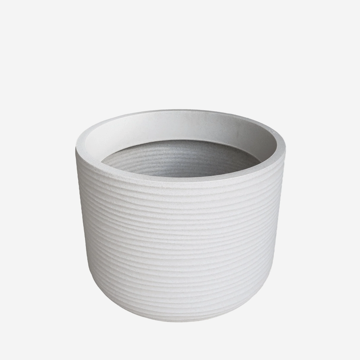 Lagoon Round Planter - Off White