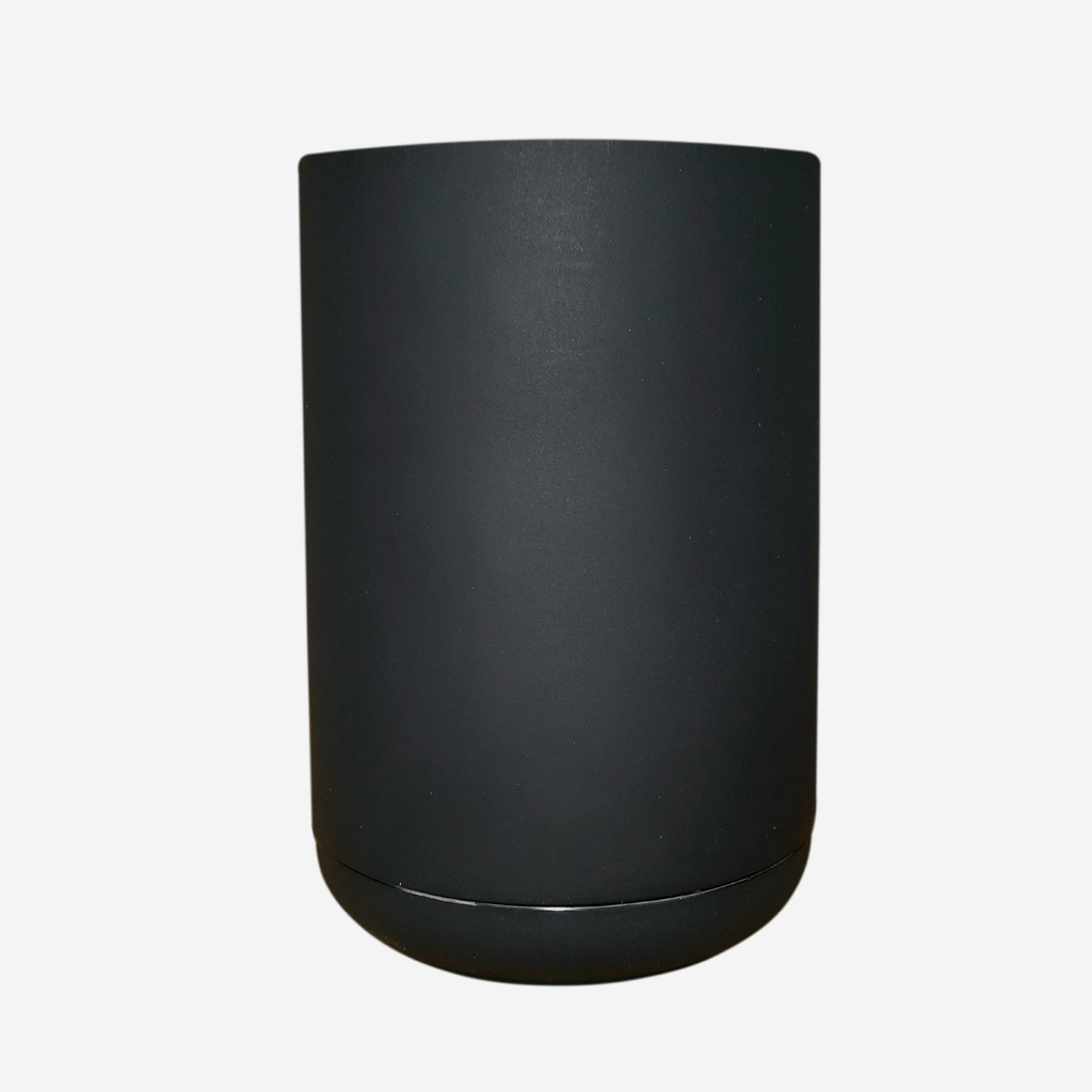 Match Planter & Saucer - Lead