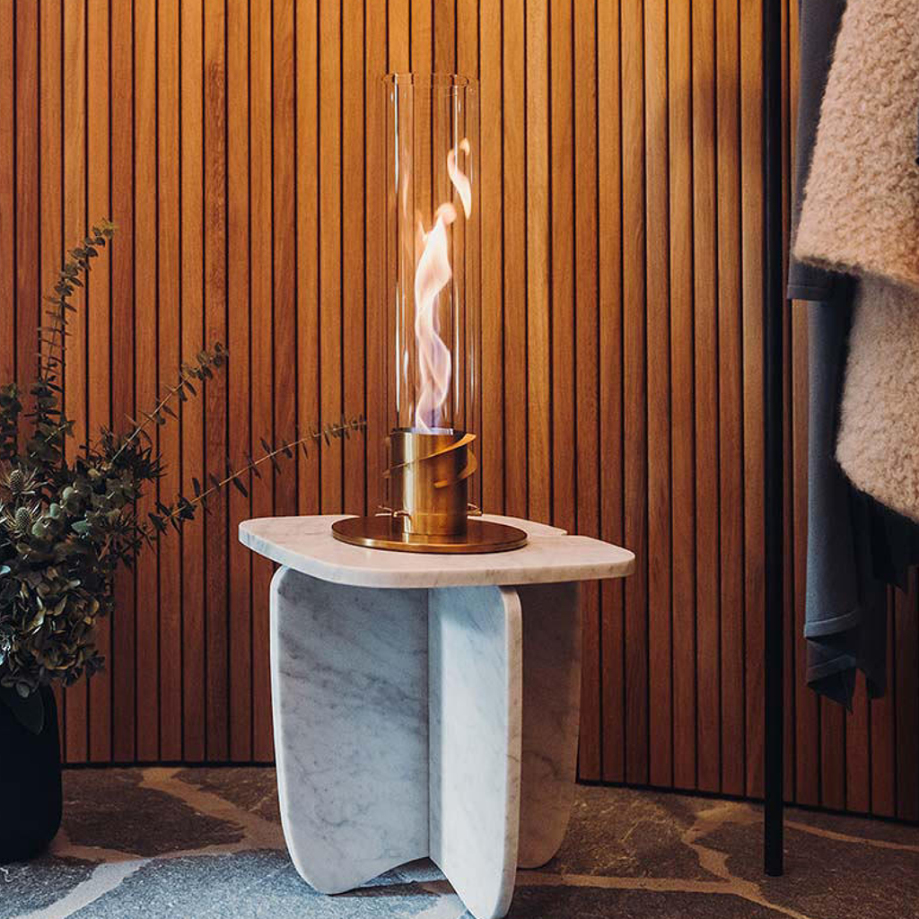 Hofats Spin 120 Table Top Lantern - Gold