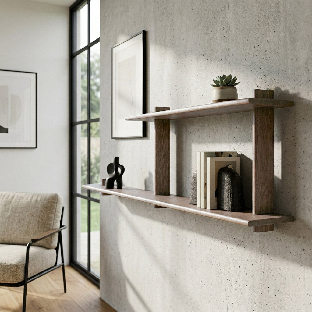 The Finn Horizon Shelf - Ash Brown