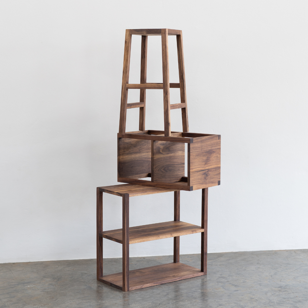 japandi Furniture cluster in solid walnut