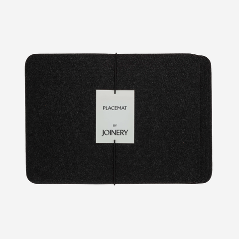 Rectangle Placemats Set of 4 - Charcoal