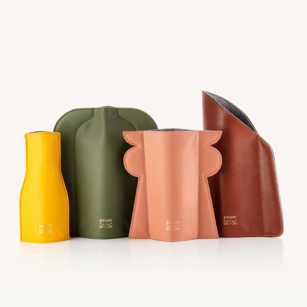 Scallop Vase - Pink + Light Grey