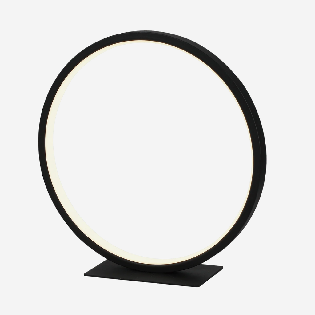 Black Ring Table Lamp