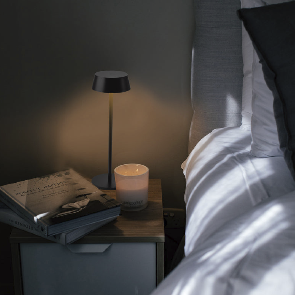 Lola Pro Rechargeable Table Lamp - Black